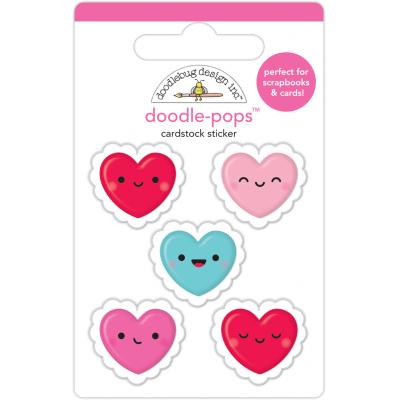 Doodlebugs Lots Of Love Sticker - All My Love